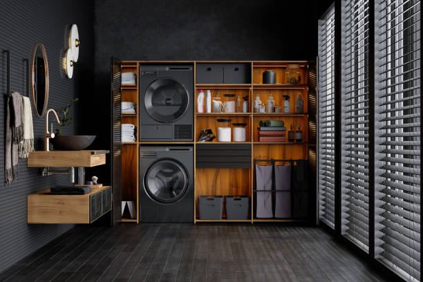 laundry room flooring | Lake Forest Flooring