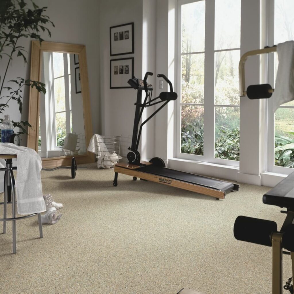 Home Gym Carpet Flooring | Lake Forest Flooring