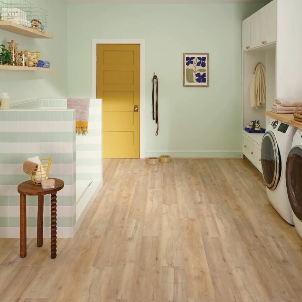 Laundry room flooring | Lake Forest Flooring